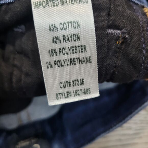 Citizens of Humanity Jeans Womens 24 Blue Arielle Mid Rise Slim Stretch Skinny - Picture 6 of 10